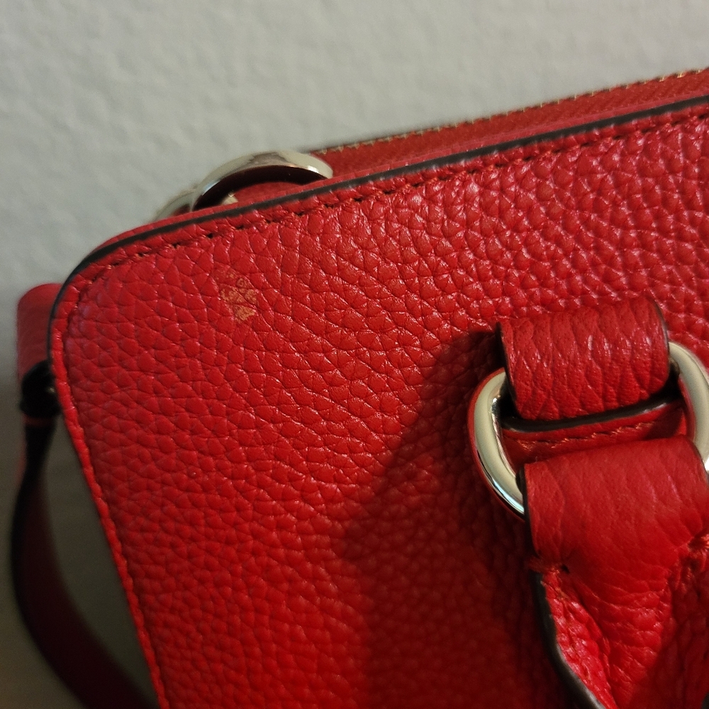 KATE SPADE LEATHER MULBERRY STREET LISE SATCHEL - Picture 5 of 16